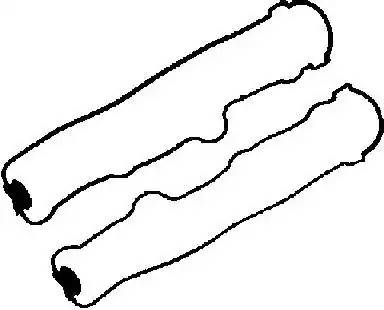 15-34268-02 прокладка клапанной крышки (x2) Opel Omega/Sintra 2.5/3.0 24V 93