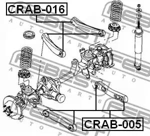 Сайлентблок заднего продольного рычага GRAND CHEROKEE 1997-2004
