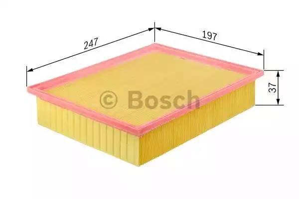 Фильтр воздушный, BOSCH, 1457433303