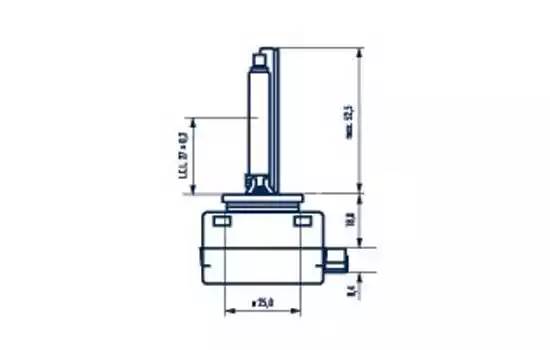 Narva D1S Xenon PK32d-2 1шт.