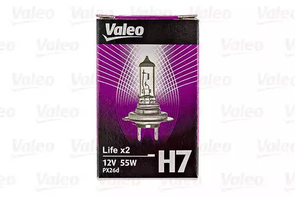 Лампа накаливания, 'Life x2 H7' 12В 55Вт
