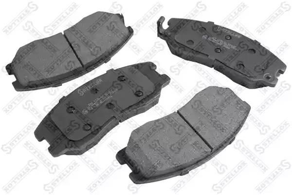 колодки тормозные передние 148.8*61.9 Chevrolet Captiva (C100,C140) 06-, Opel Antara 06-