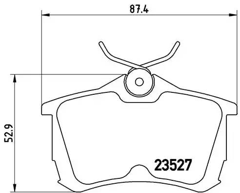 P28030 695 02 222631 D5109-01 колодки дисковые з. Honda Accord 1.6i-2.3i/2.0T
