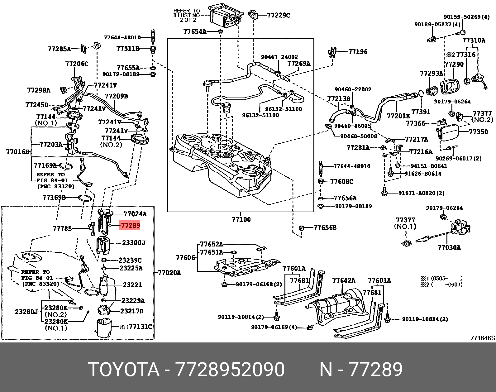 CAMRY 200601 - 201108, HOLDER, FUEL TANK PIPE SETTING