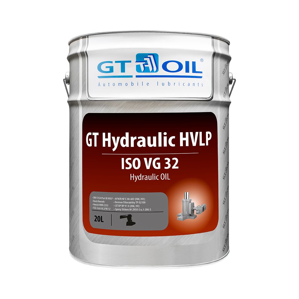 Масло гидравлическое минеральное "GT Hydraulic HVLP 32", 20л