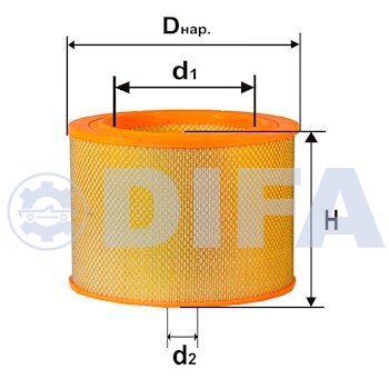 Элемент фильтрующий воздушный