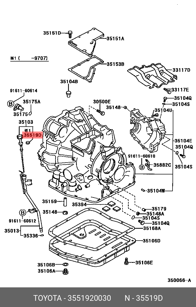 CAMRY 200109 - 200601, LABEL, AUTOMATIC TRANSMISSION INFORMATION