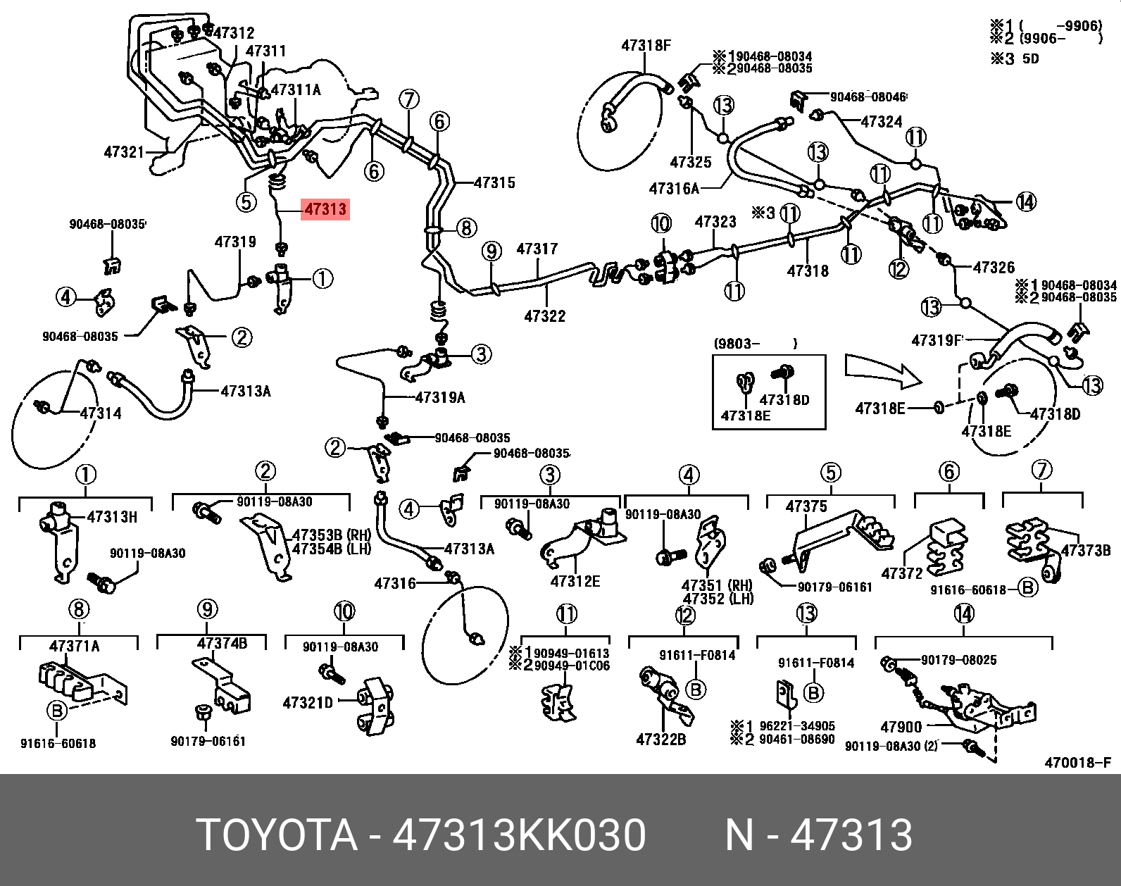 Proteção Direta ao Injetor, Diesel Tunap 984 - Mirai Peças Toyota