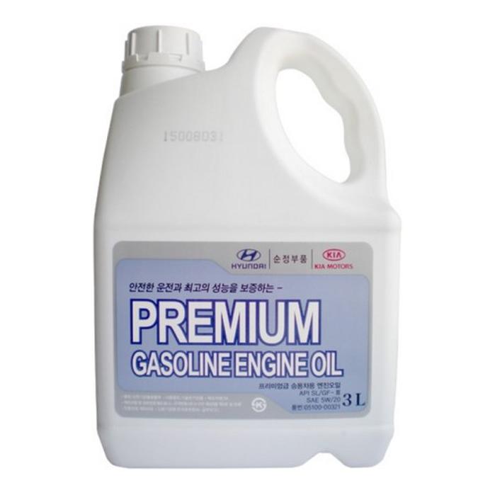 Hyundai/KIA Premium Gasoline SAE 5W20 SL/GF-3