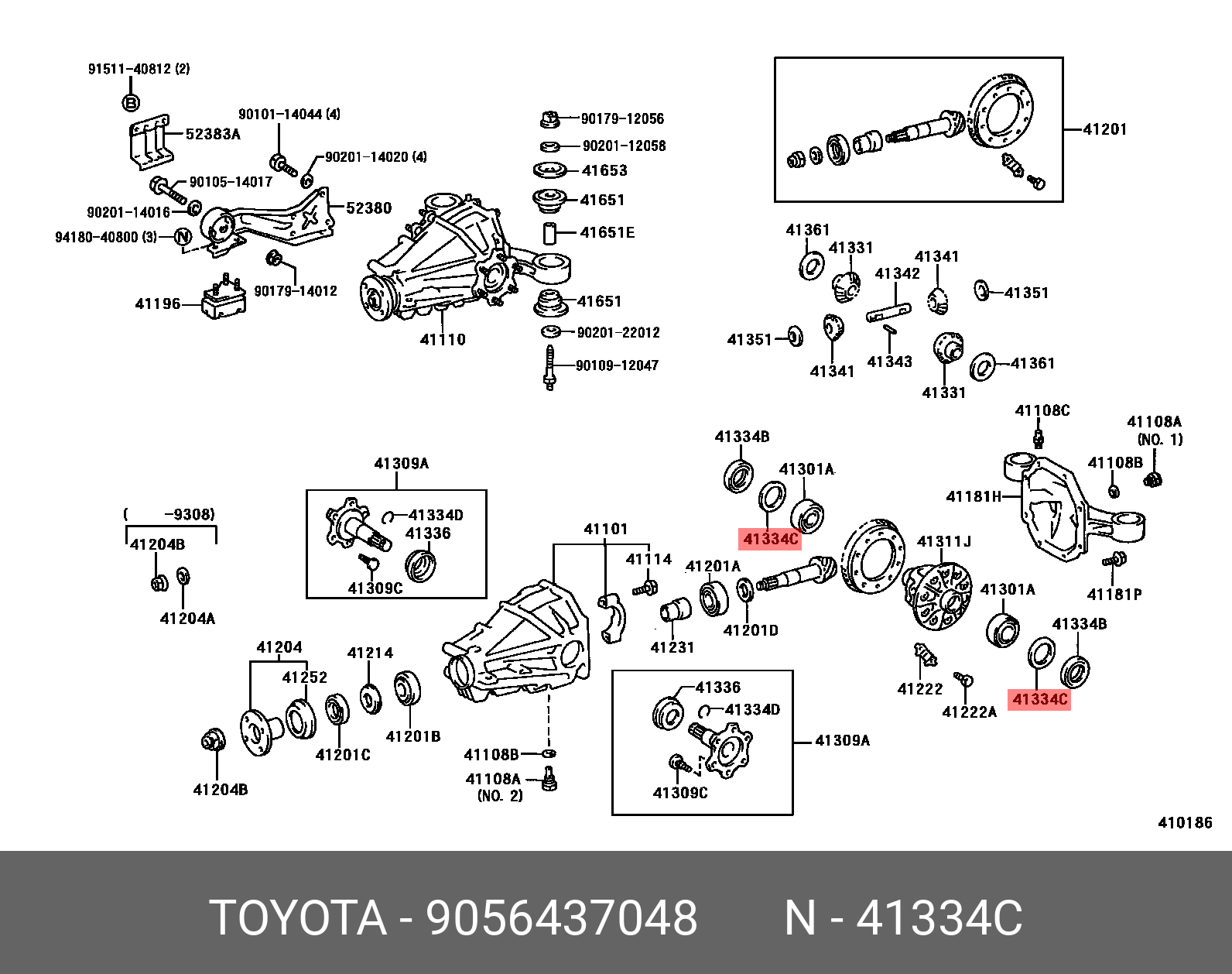 COROLLA AXIO/ FIELDER 201204 -, WASHER, PLATE (FOR REAR DIFFERENTIAL SIDE GEAR SHAFT)
