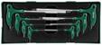 H10MB08ST (H10MB08SP) Комплект угловых шестигранников двусторонних с шаром 2-10мм , 8 предметов (ложементы)