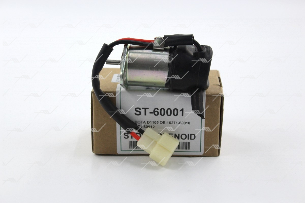ST-60001 стоп соленоид KUBOTA D1105 (16271-60010 / 16271-60012)