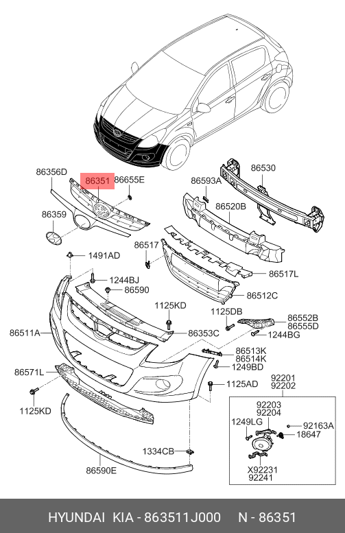 GRILA INTERIOARA RADIATOR