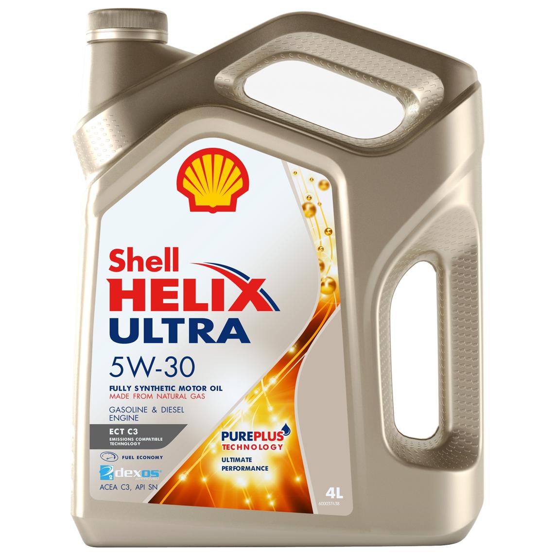 Shell Helix Ultra  ECT 5w30 4л