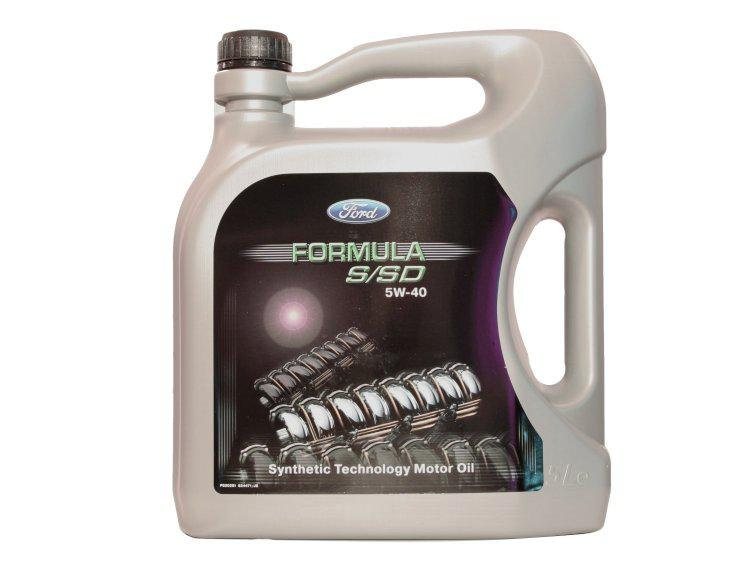 Масло моторное "FORD Formula S/SD 5W-40 ACEA A3;B4;C3; API SM;CF", 5л