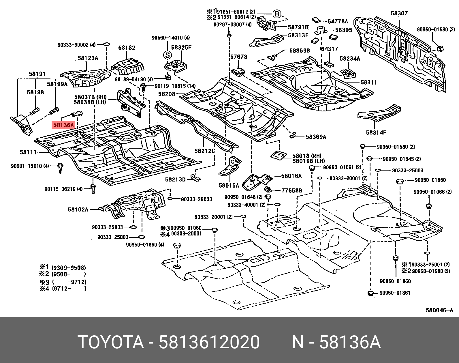 COROLLA LEVIN 198705 - 199106, COVER, FRONT FLOOR SERVICE HOLE