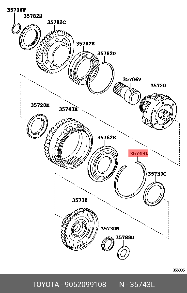 アクセサリー hinata Original ring, snap for planetary ring gear, 9052099108 for