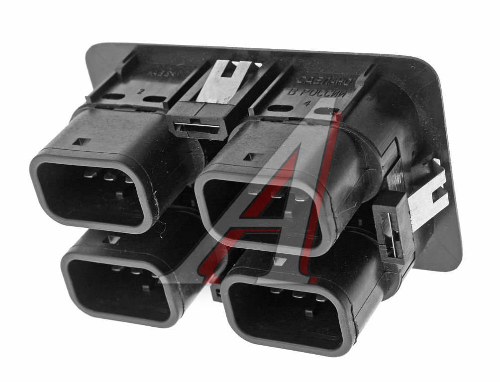 Блок кнопок стеклоподъемника 4 шт.