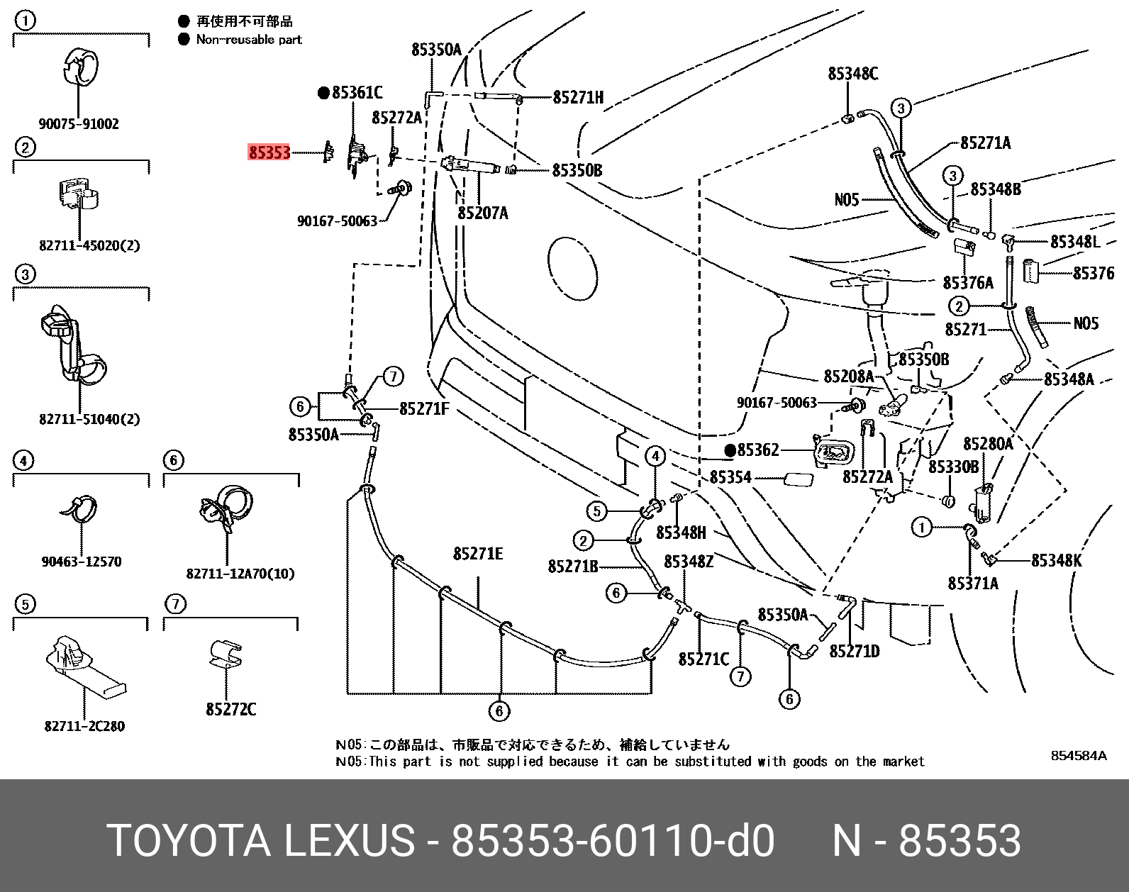 TOYOTA LAND CRUISER 202107- GENUINE PARTS TOYOTA LAND CRUISER 202107- GENUINE PARTS