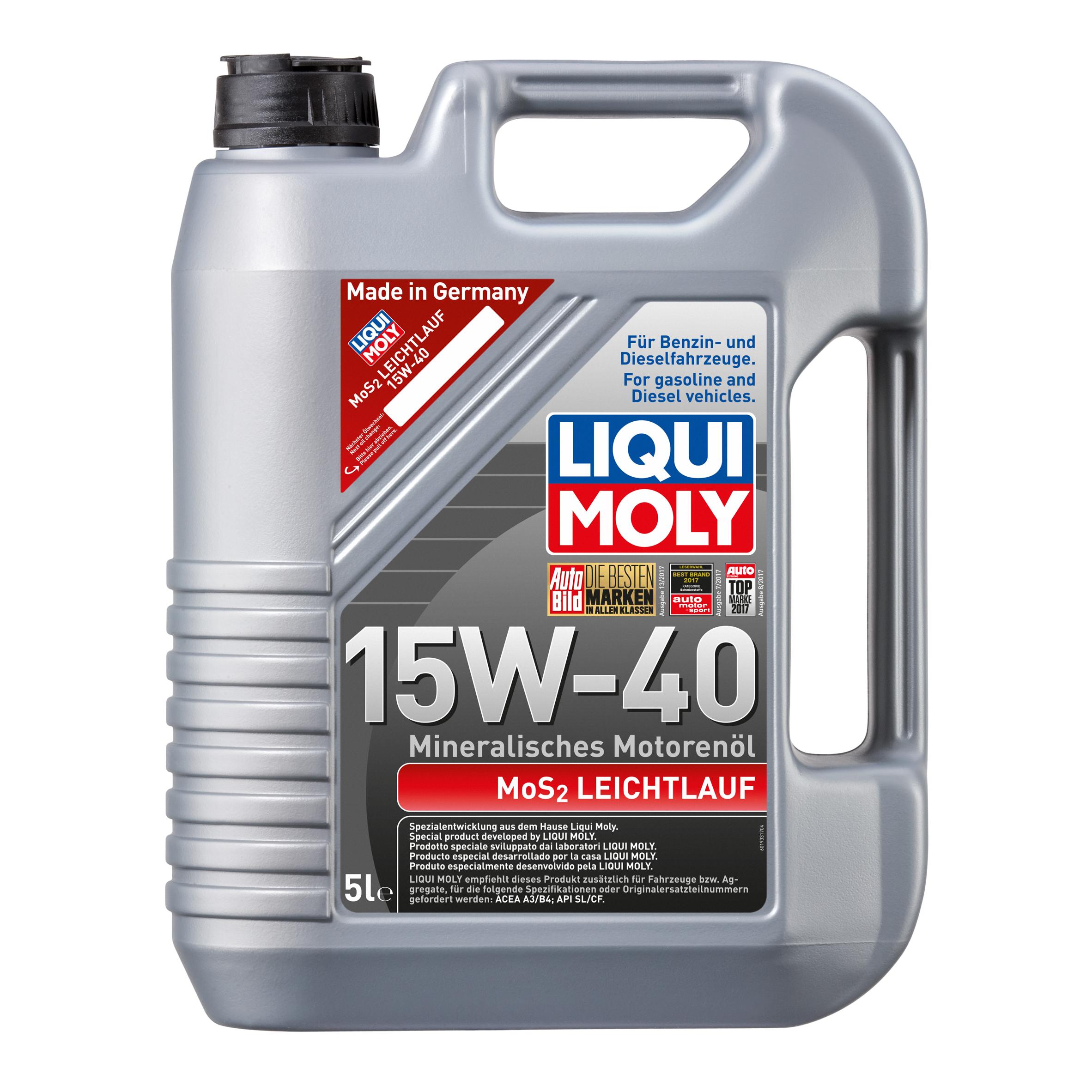 Liqui Moly MoS2 Leichtlauf SAE 15W-40