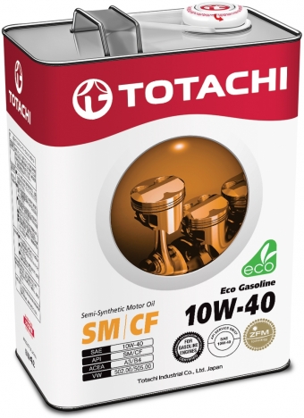 TOTACHI Eco Gasoline motor Oil 10w40 4л