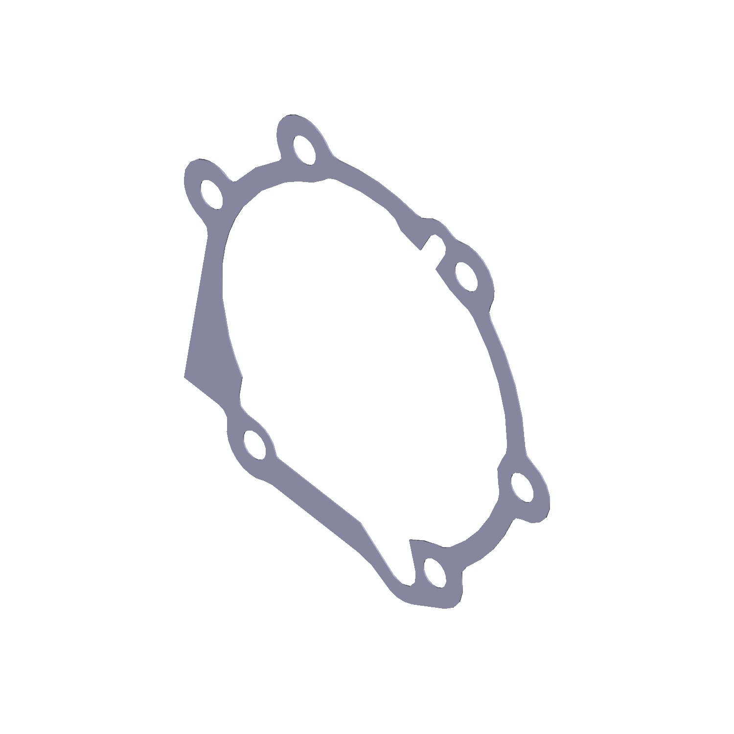 Прокладка крышки выходного вала фланца карданного вала демультипликатора