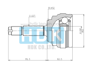 ШРУС наружный