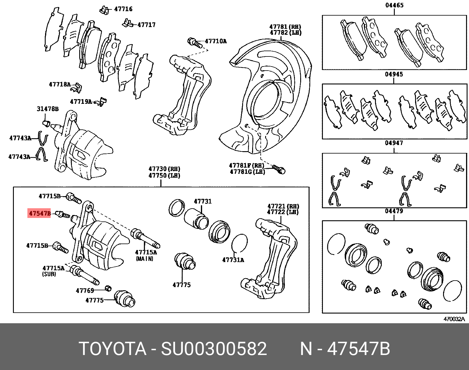 TOYOTA GR 86 2021 - ZN8 GENUINE PARTS