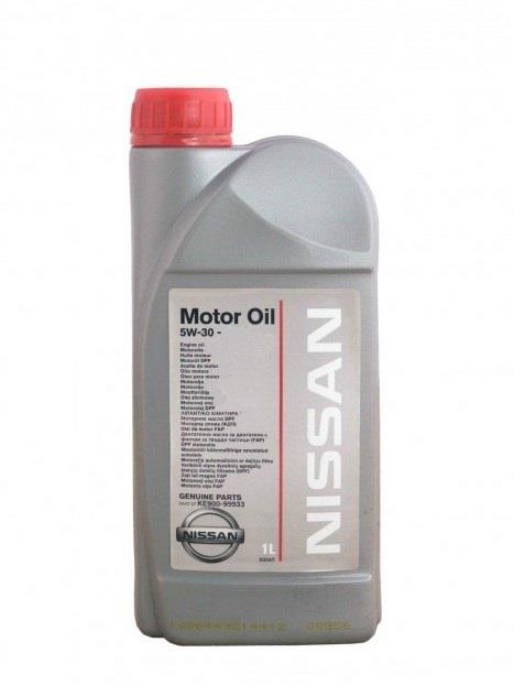 Масло NISSAN 5W30 A5/B5, 1л СЕРАЯ КАНИСТРА