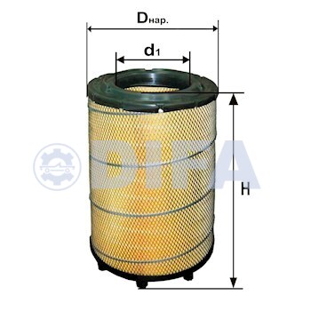 Элемент фильтрующий воздушный
