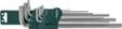 H02SM109SL (H03SM109S) Комплект угловых шестиграников EXTRA LONG 1,5-10мм, 9 предметов S2 материал