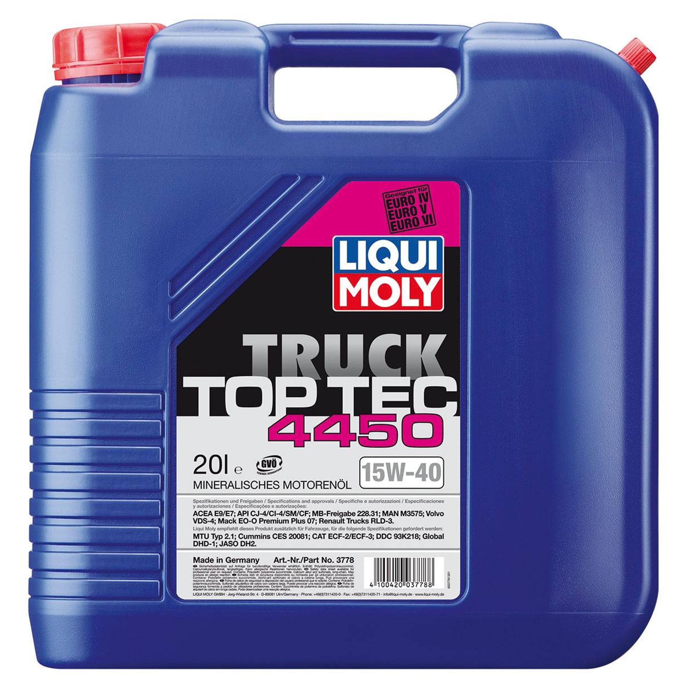 Liqui Moly Top Tec Truck 4450 SAE 15W-40