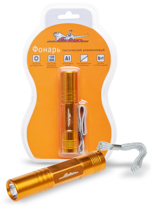 Фонарь тактический аллюминиевый LEDx1 (AFL-1-07)