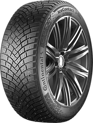 Автошина R17 225/60 Continental IceContact 3 103T XL шип FR TA 0347935