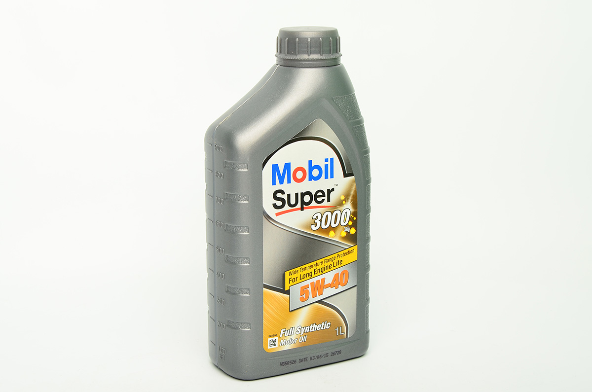 Масло моторное "MOBIL Super 3000 X1 5W-40 API SM/SN/CF; ACEA A3/B3/B4", 1л