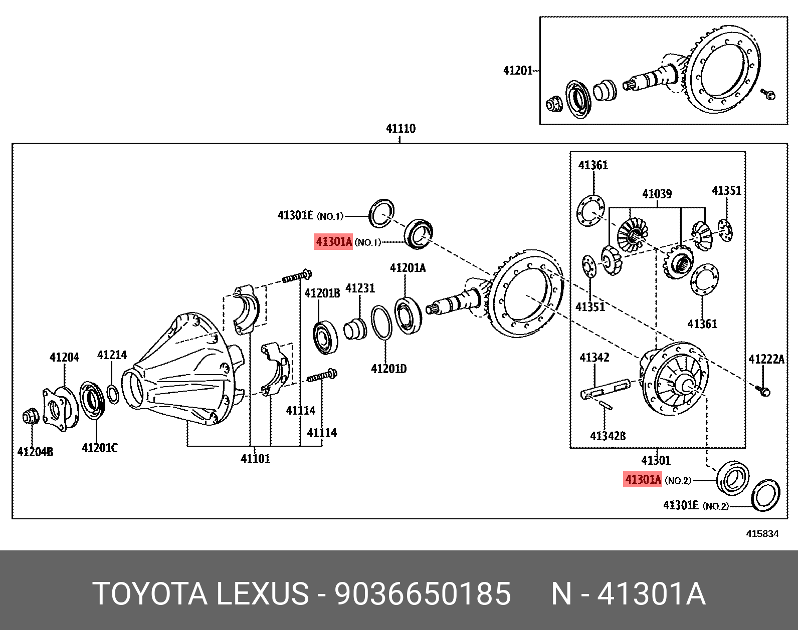 TOYOTA LAND CRUISER 202107- GENUINE PARTS