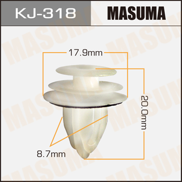 9046709206/ KJ318 Клипса Masuma