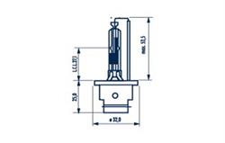 Лампа D2R 85V 35W P32d-3