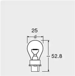 Лампа накаливания OSRAM P27W