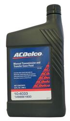 Manual Transmission And Transfer Case Fluid AC Delco 10-4033