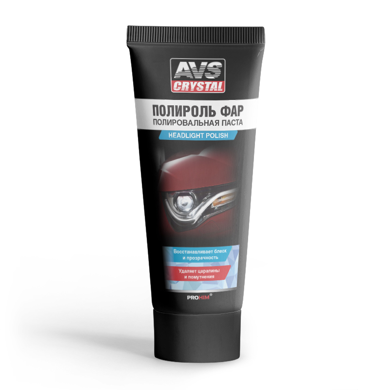 Очиститель-полироль наружного пластика AVS A78062S