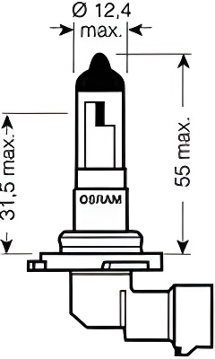 Osram Cool Blue HB4 12 V 51 W (P22d)