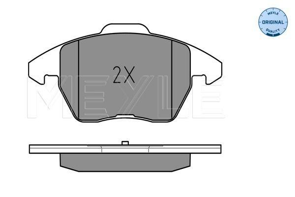 025 235 8720/W колодки дисковые передние диск 15"/16" Audi A3, VW Golf V 1.4-2 0252358720w