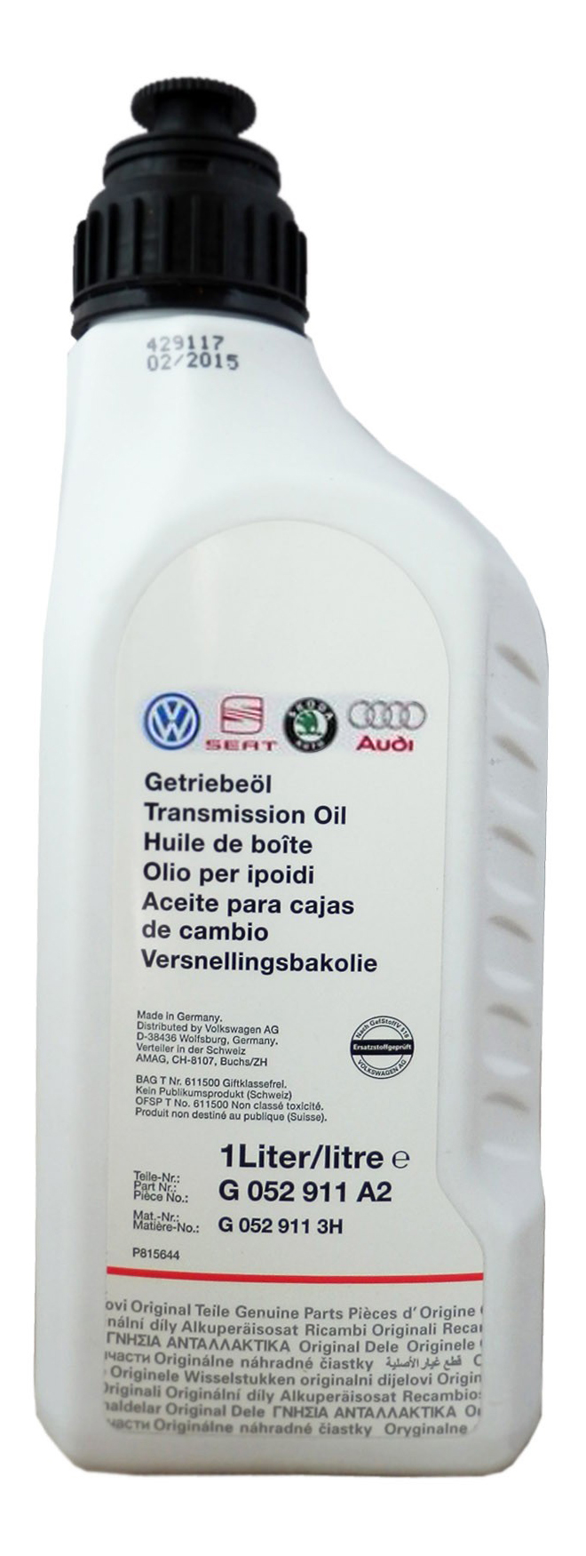 MANUAL TRANS OIL VAG G   052 911 A2