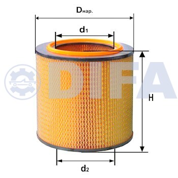 Элемент фильтрующий воздушный