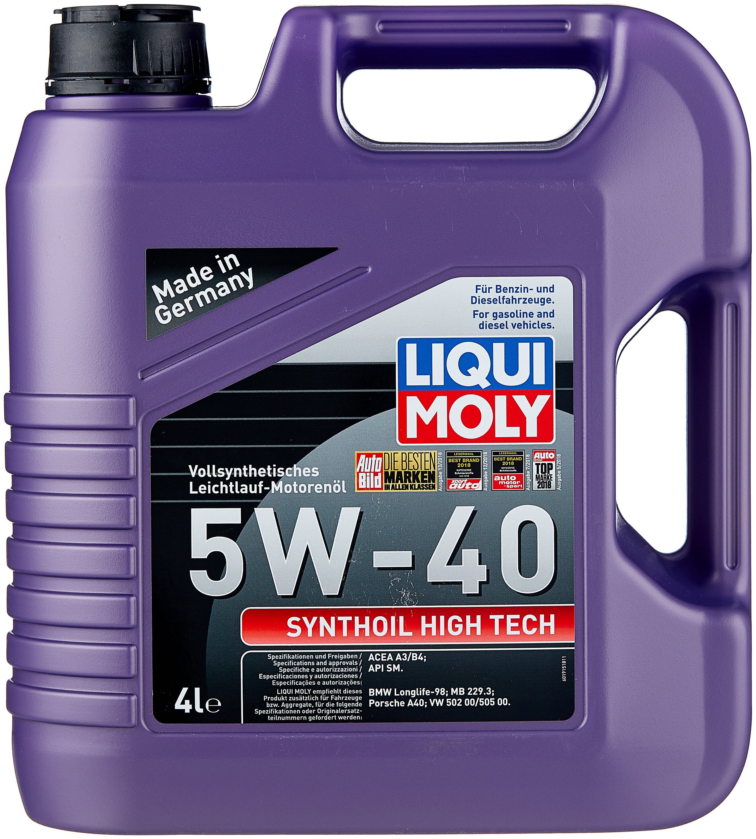 Synthoil High Tech Liqui Moly 1915
