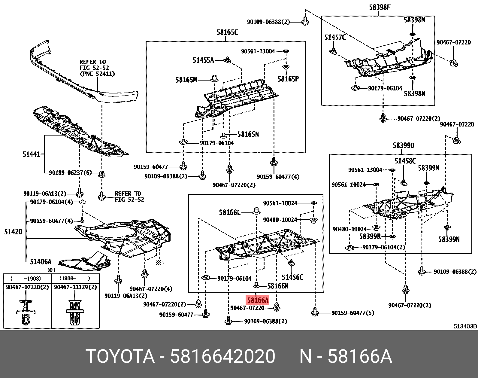 TOYOTA HARRIER 202006 GENUINE PARTS