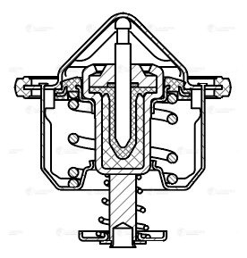 Термостат 90°C элемент