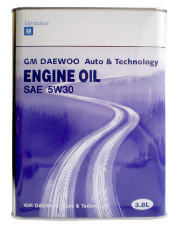 General Motors DAEWOO ENG INE OIL SAE 5W30