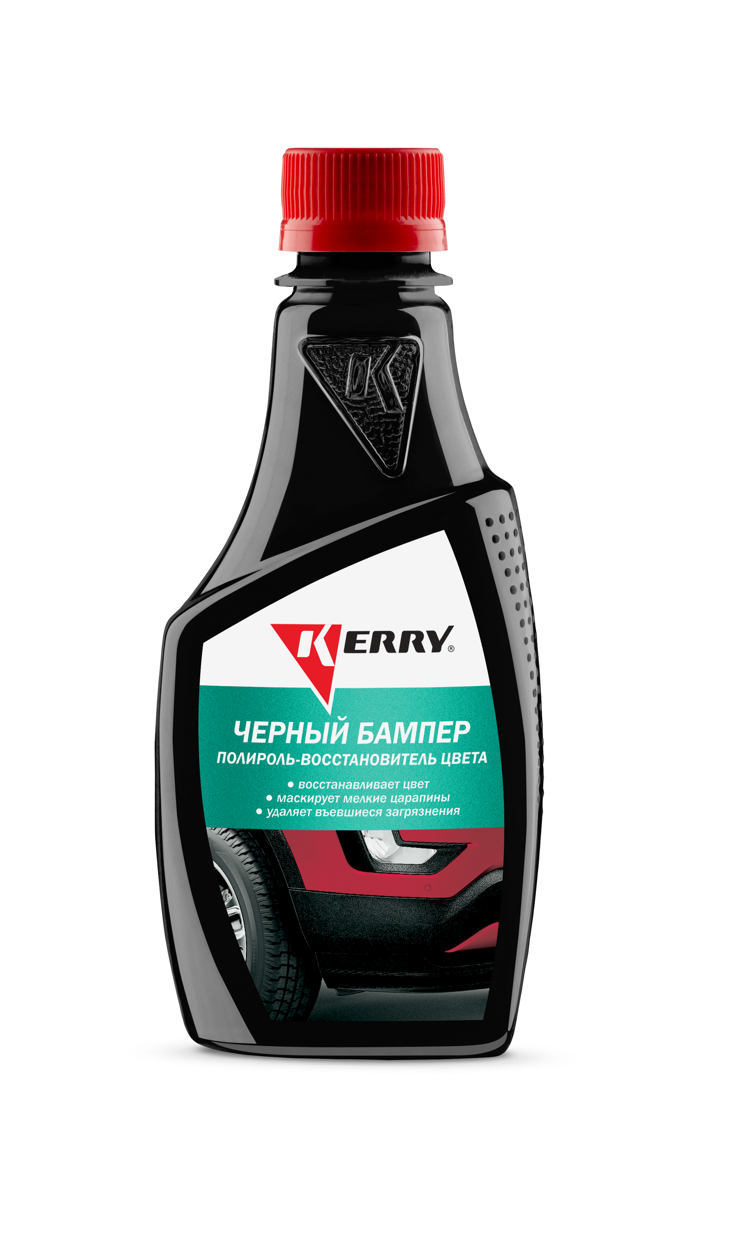 Очиститель-полироль наружного пластика Kerry KR-280